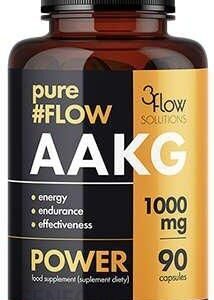 3Flow Solutions Aakg 1000Mg Pureflow 90Caps. 140g