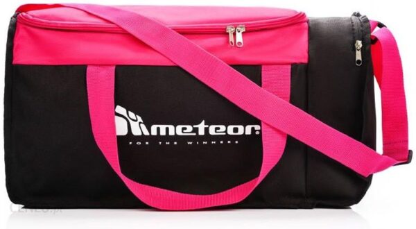 40L torba fitness różowo-czarna Widar Meteor
