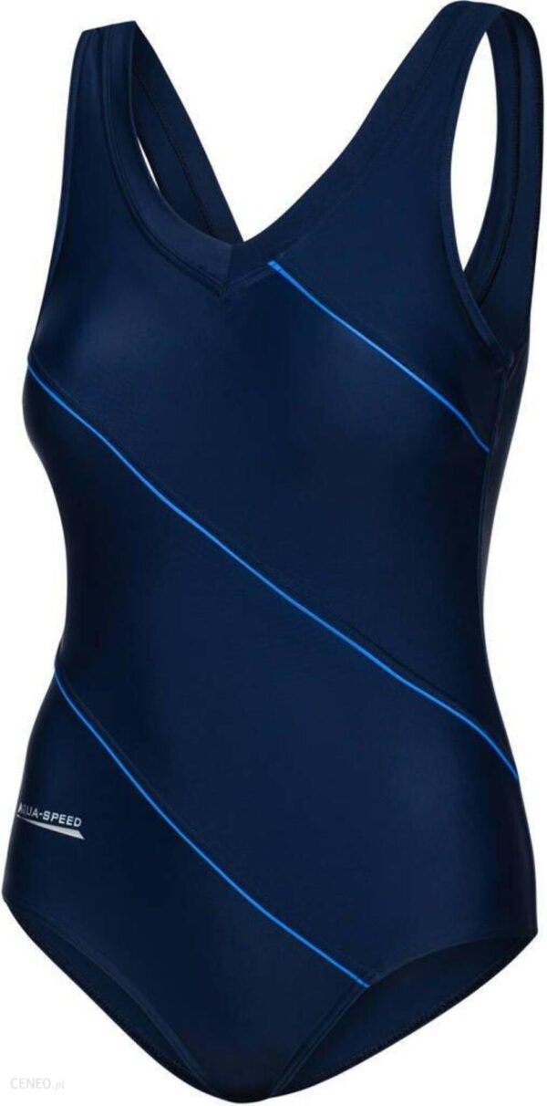 Aqua Speed Strój Jednoczęściowy Pływacki Damski Sophie Kol 49 Niebieski