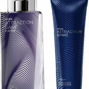 Avon Attraction Game Dla Niego Zestaw Woda Toaletowa 75ml + Balsam Po Goleniu 100ml