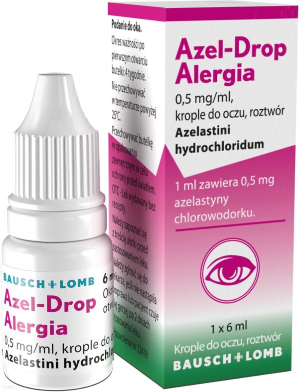 Azel-Drop Alergia krople do oczu roztwór (0