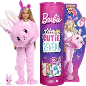 Barbie Cutie Reveal Lalka w przebraniu królika HHG19