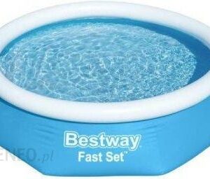 Bestway Basen Rozporowy Fast Set Z Pompą Filtracyjną 2.44M X 61cm