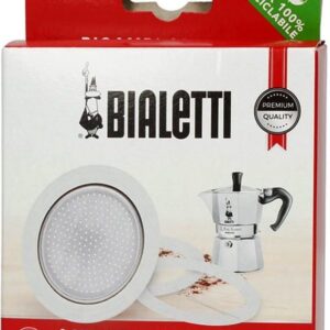 Bialetti uszczelki (3 szt. + sitko ) do kawiarek aluminiowych BOX Bialetti 9 tz