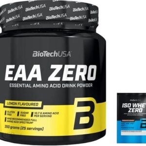 Biotech Usa Eaa Zero 350G + Iso Whey 25G Winogronowy