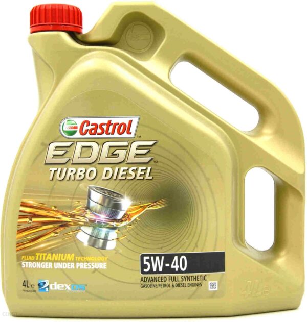 Castrol EDGE Turbo Diesel 5W40 4L