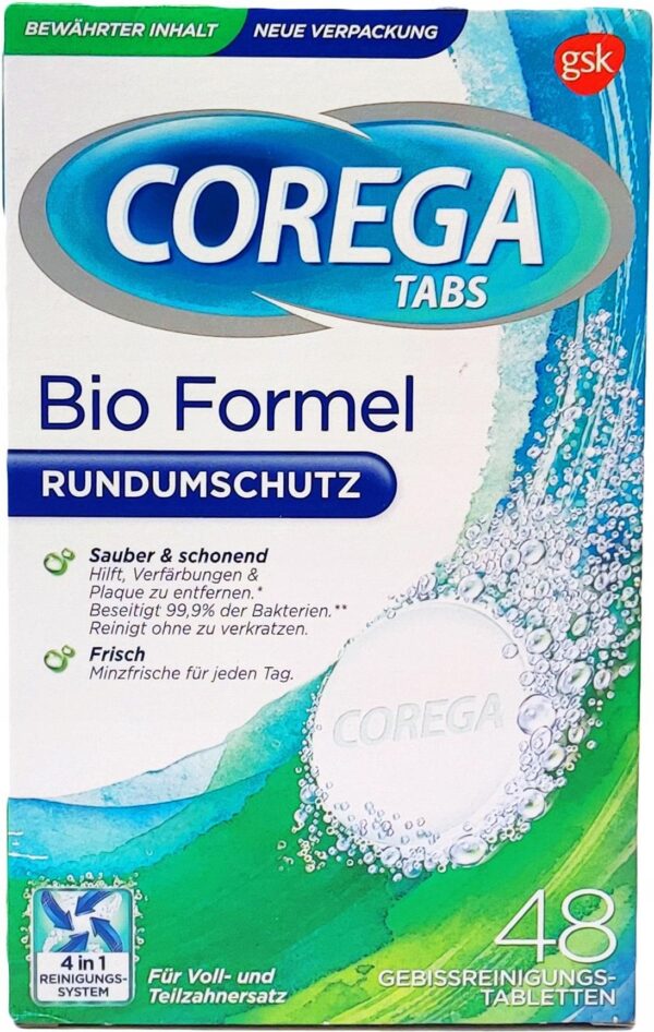 Corega Bio Formel Rundumschutz 48 szt.