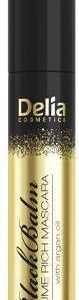 Delia Black Balm Volume Rich Mascara Tusz do rzęs z olejem arganowym 14 ml