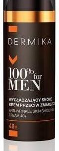 Dermika 100% For Men Cream 40+ Wygładzający Skórę Krem Przeciw Zmarszczkom Na Dzień/Na Noc 50Ml