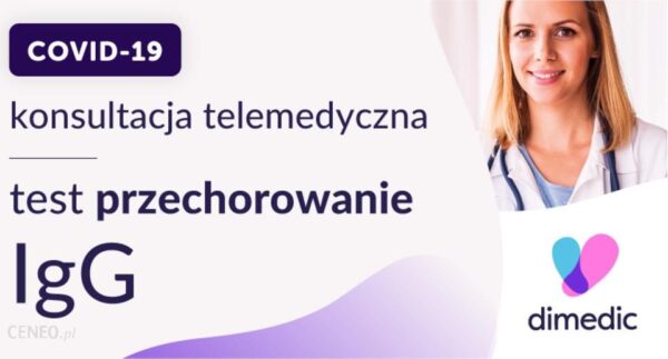 Dimedic.pl Test Przechorowanie IgG 1szt.