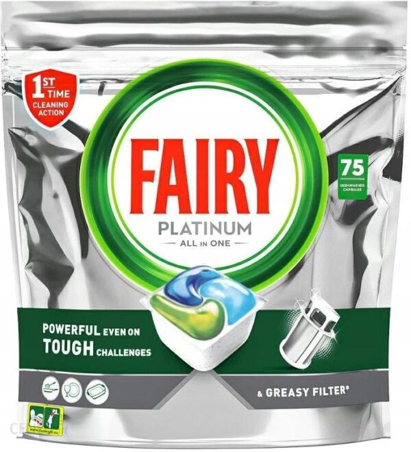 Fairy Platinum All In Tabletki Do Zmywarki 75Szt.