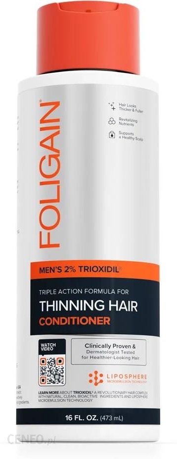 Foligain odżywka przeciw wypadającym włosom dla mężczyzn z 2% Trioxidilem 473ml
