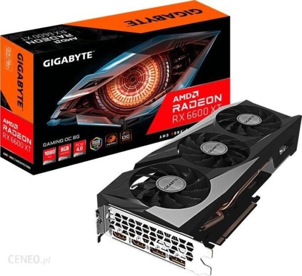 Gigabyte Radeon Rx 6600 Xt Gaming Oc 8Gb Gddr6 (Gv-R66Xtgaming Oc-8Gd)