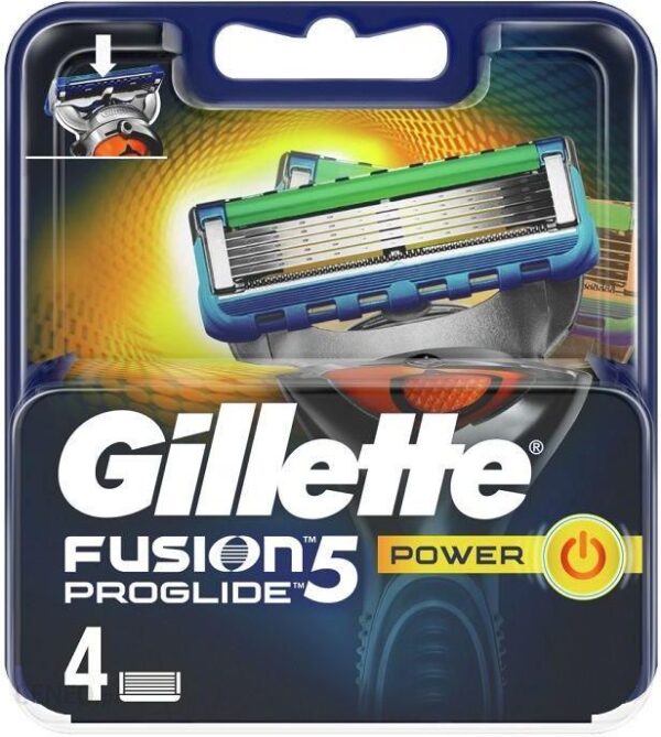 Gillette Fusion Proglide Power wkłady do maszynki do golenia 4szt