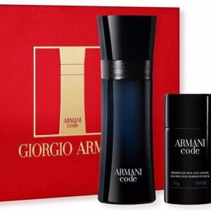 Giorgio Armani Code Pour Homme 125ml woda toaletowa + dezodorant sztyft 75ml + 75ml żel do ciała