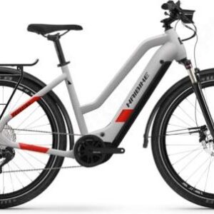 Haibike Trekking 7 Mid Cool Grey Red Matte 27