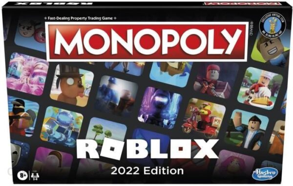 Gra planszowa Hasbro Monopoly Roblox Wersja angielska F1325
