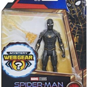 Hasbro Spider-Man Czarno-złoty + Webgear F1913