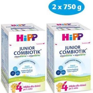 Hipp Junior Combiotik 4 Mleko Dla dzieci po 2. Roku 2X750G