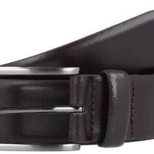 Joop! Coll.Belt Skórzany pasek dark brown 115 cm