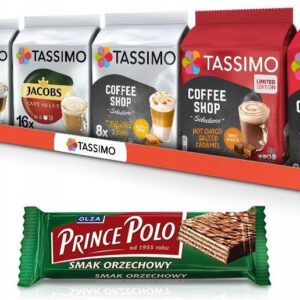 Kapsułki Tassimo Jacobs Megapack Mix Smaków Latte