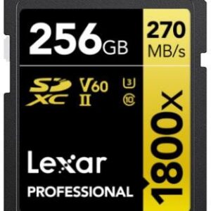 Lexar Professional SDXC 256Gb UHS-II V60 1800x