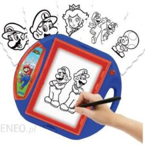Lexibook Projektor Do Rysowania Super Mario Z Szablonami Pieczątkami I Ołówkiem