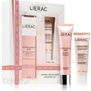 Lierac Discovery Kit Zestaw Upominkowy Hydragenist Mat dotleniająco-nawilżający krem-żel 30 ml + Démaquillant pianka oczyszczająca 30 ml