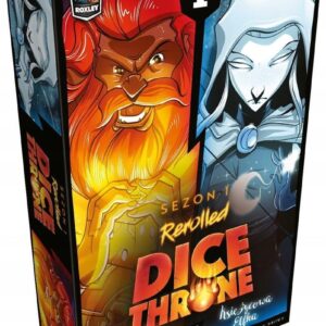 Lucky Duck Games Dice Throne: Starcie 1 - Barbarzyńca vs Księżycowa Elfka