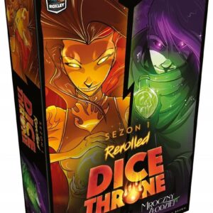 Lucky Duck Games Dice Throne: Starcie 3 - Piromantka vs Mroczny Złodziej