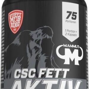 Mammut Nutrition Csc Fat Active Kaps. 150 Kaps