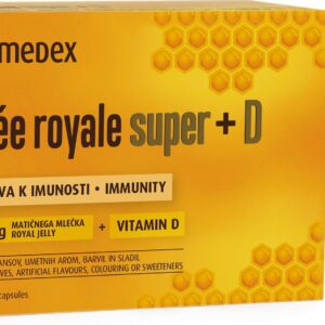 Medex Gelee Royale Super + D 30 kaps