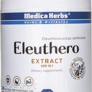 Medica Herbs Medica Herbs Eleuthero (Żeń-szeń syberyjski) 400 mg - 120 kaps.
