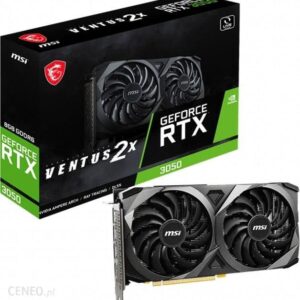 MSI GeForce RTX 3050 VENTUS 2X OC 8GB GDDR6