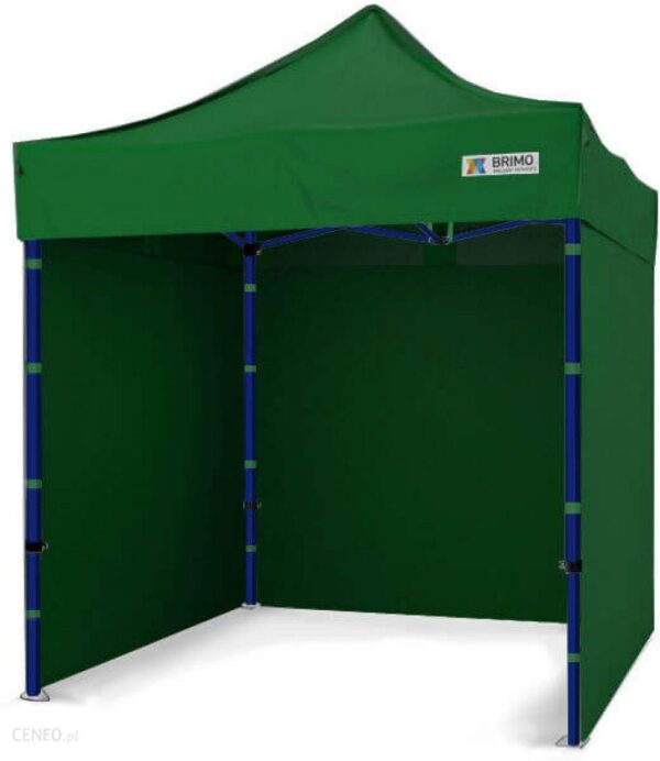 Namiot imprezowy 2x2m - plus 3 ściany - Zielony