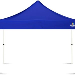 Namiot nożycowy 3x3m - bez 3 ścian - Niebieski