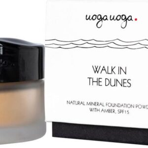 Natural Foundation Powder with Amber SPF 15 Podkład 801 Walk in the Dunes 10g