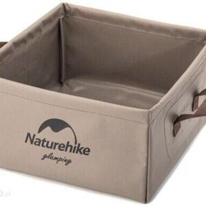 Naturehike Zlew Składany Square Bucket 13L Nh19Sj007 Light Brown