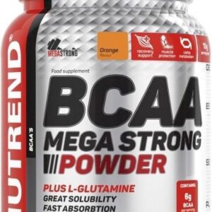 Nutrend Bcaa Mega Strong Powder Pomarańcza 500G