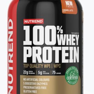 Odżywka białkowa Nutrend Whey 100% Protein 2250G Karmelowe Latte