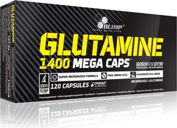 Olimp Glutamina 1400 Mg Mega Caps 120Kaps.