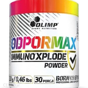Olimp Sport Nutrition Odpormax Immuno Xplode Citrus Lemonade 210G Puszka