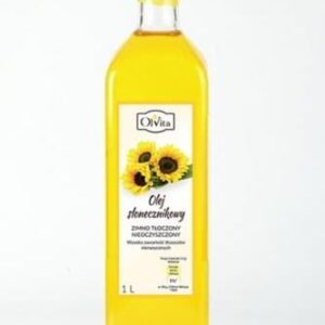 Olvita olej słonecznikowy tłoczony na zimno 1l