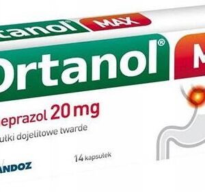 Ortanol Max 20mg 14 tabletek