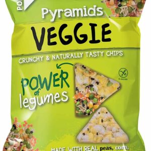 Popcrop Piramidki Veggie Produkt Bezglutenowy 25 G