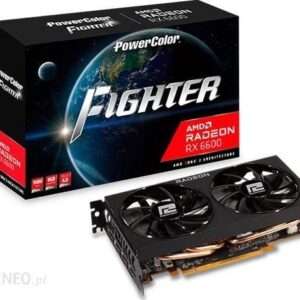 Power Color Fighter Radeon RX 6600 8GB GDDR6 (AXRX66008GBD63DH)