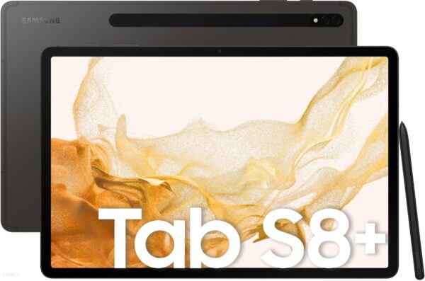 Samsung Galaxy Tab S8+ 5G 12.4" 8/256GB Grafitowy (SM-X806BZABEUE)