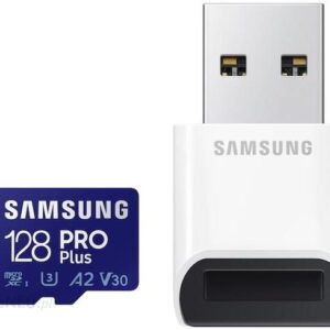 Samsung Pro PLUS microSDXC 128GB z czytnikiem USB (MB-MD128KB/WW)