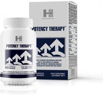SHS Potency Therapy pomaga wywołać i wzmocnić erekcję suplement diety 60 kaps