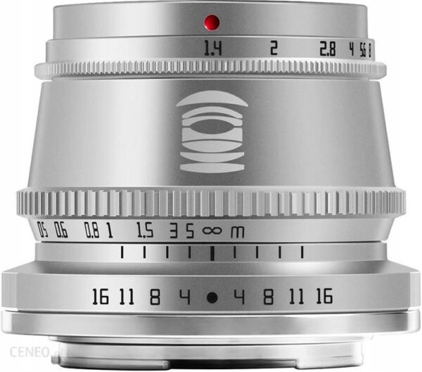 Obiektyw Ttartisan 35mm F1.4 Srebrny (Nikon Z)